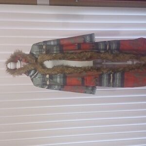 JC fashions ,long ,hooded